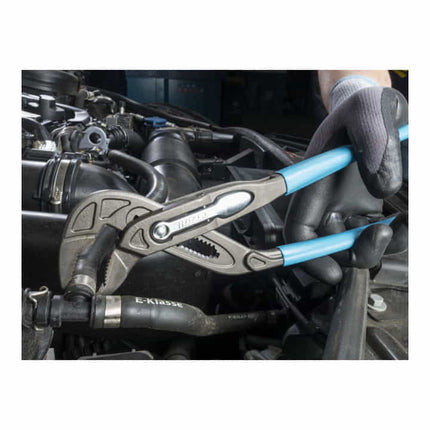 Pinze per pompe dell'acqua HAZET 760-2 Lunghezza 260 mm Larghezza di serraggio 50 mm ( 8000467990 )