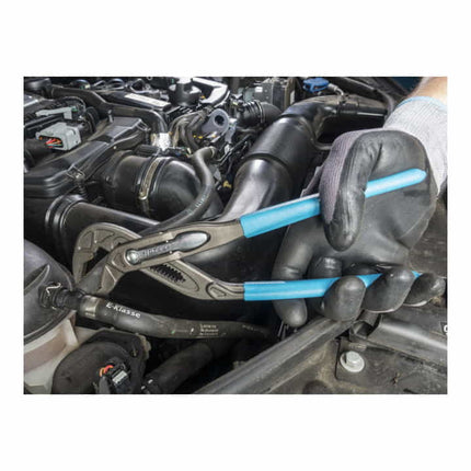 Pinze per pompe dell'acqua HAZET 760-2 Lunghezza 260 mm Larghezza di serraggio 50 mm ( 8000467990 )