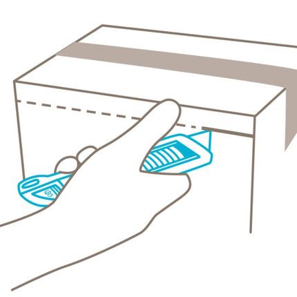 Cuchillo de seguridad MARTOR SECUNORM 500 Longitud 143 mm Anchura 16 mm Altura 36 mm ( 4000818066 )