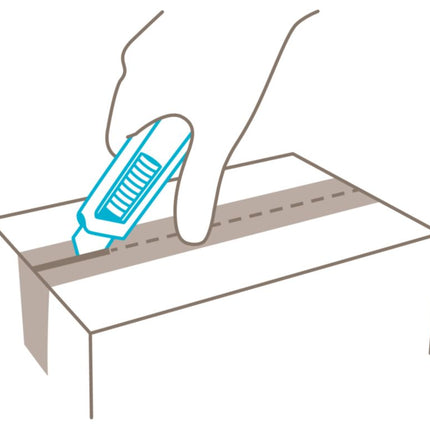 Cuchillo de seguridad MARTOR SECUNORM 500 Longitud 143 mm Anchura 16 mm Altura 36 mm ( 4000818066 )