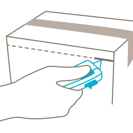 MARTOR Couteau de sécurité SECUPRO MAXISAFE L. 148 mm l. 18 mm H. 42 mm ( 4000817991 )