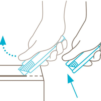 MARTOR Couteau de sécurité SECUNORM HANDY no. 444 L. 100 mm l. 7,8 mm H. 25,5 mm ( 4000817780 )