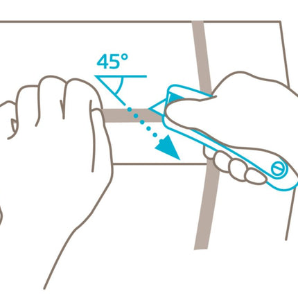 MARTOR safety knife SECUPRO MEGASAFE Length 153 mm Width 26 mm Height 38 mm ( 4000817954 )
