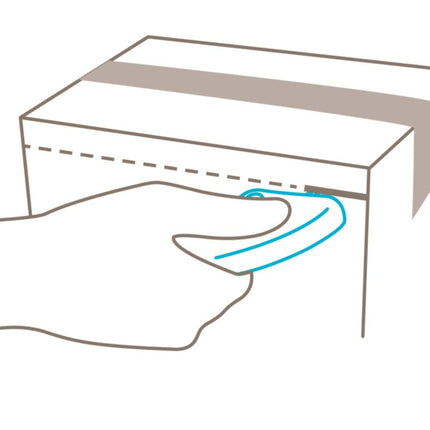 Cuchillo de seguridad MARTOR SECUPRO MERAK Longitud 128 mm Anchura 18 mm Altura 50 mm ( 4000817798 )