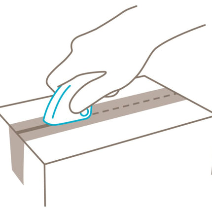 Cuchillo de seguridad MARTOR SECUPRO MERAK Longitud 128 mm Anchura 18 mm Altura 50 mm ( 4000817798 )