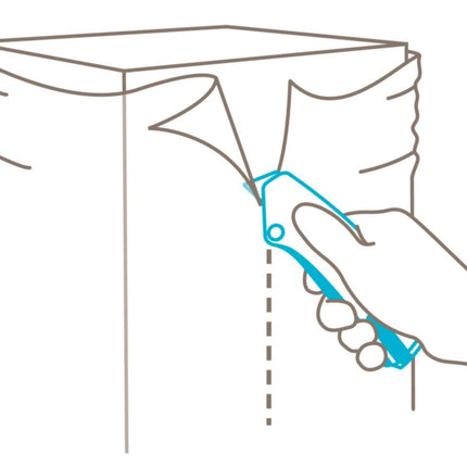 Cuchillo de seguridad MARTOR SECUNORM MIZAR Longitud 139 mm Anchura 15,6 mm Altura 50,5 mm ( 4000817980 )