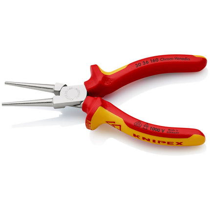 KNIPEX long nose pliers overall length 160 mm shape 3 ( 4000810304 )