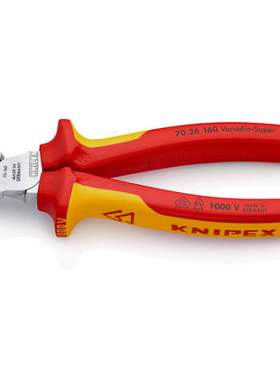 KNIPEX Szczypce do cięcia ukośnego o długości 160 mm ( 4000794604 )