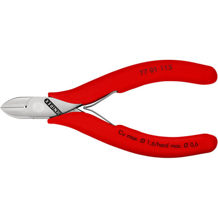 KNIPEX Electronics diagonal cutters length 115 mm shape 0 ( 4000794254 )