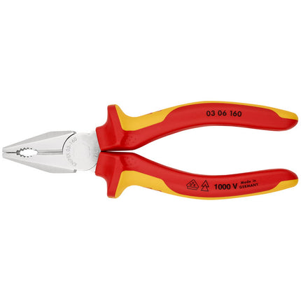 Szczypce uniwersalne KNIPEX o długości 160 mm ( 4000810235 )