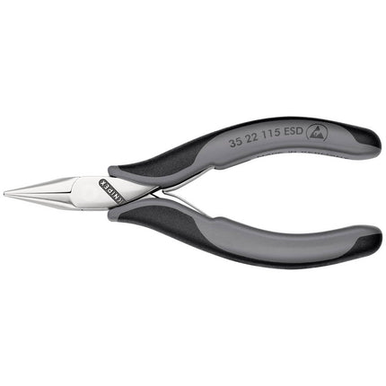 KNIPEX Electronic gripping pliers, overall length 115 mm ESD ( 4000810744 )