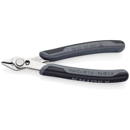 KNIPEX Electronics Frese diagonali Super-Knips(R) lunghezza 125 mm forma 0 ( 4000810509 )