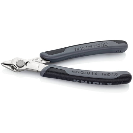 KNIPEX Electronics fresas diagonales Super-Knips(R) longitud 125 mm forma 1 ( 4000810520 )