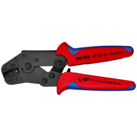 KNIPEX crimping pliers, short design, length 195 mm ( 4000794818 )