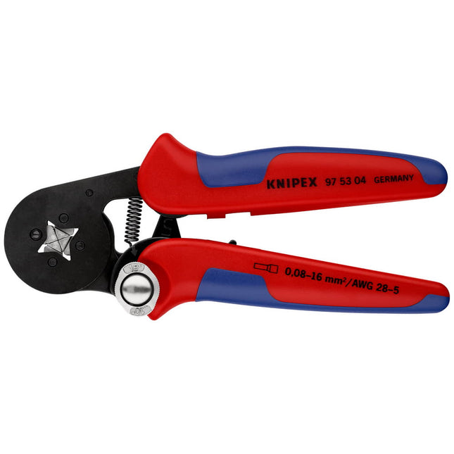 Alicates para crimpar extremos de cable KNIPEX longitud total 180 mm ( 4000810461 )