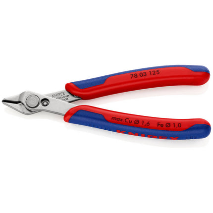 KNIPEX Electronics Frese diagonali Super-Knips(R) INOX lunghezza 125 mm forma 0 ( 4000810503 )