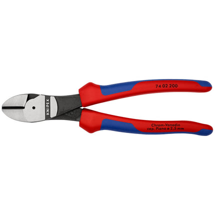 KNIPEX Coupeuse latér. diag. à forte démultipl.  longueur 200 mm ( 4000810142 )