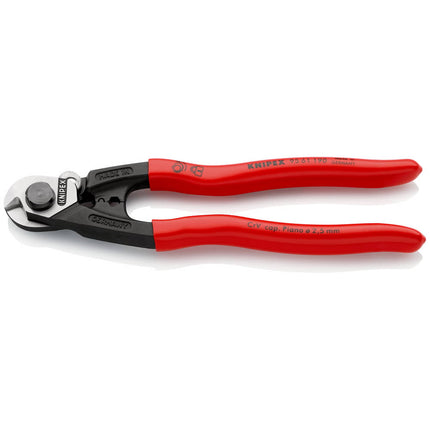 KNIPEX Cisaille à câble métallique  longueur 190 mm ( 4000810961 )