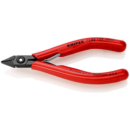 KNIPEX Electronics diagonal cutters length 125 mm shape 0 ( 4000810485 )