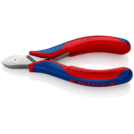 KNIPEX pince coupante latérale pour l'électronique longueur 115 mm forme 2 ( 4000810741 )