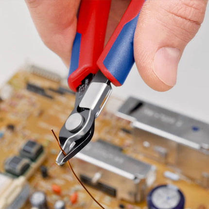 KNIPEX Electronics diagonal cutters Super-Knips(R) length 125 mm shape 7 ( 4000810506 )