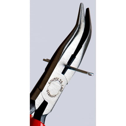 KNIPEX Alicate punta redonda longitud 160 mm plano/redondo 40° acodado ( 4000810488 )