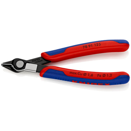 KNIPEX Electronics diagonal cutters Super-Knips(R) length 125 mm shape 8 ( 4000810609 )