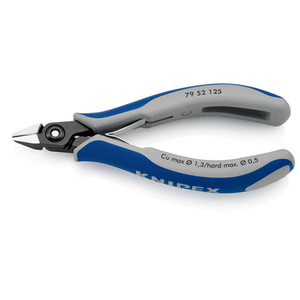 Fresas diagonales KNIPEX para electrónica de precisión longitud 125 mm forma 5 ( 4000810838 )