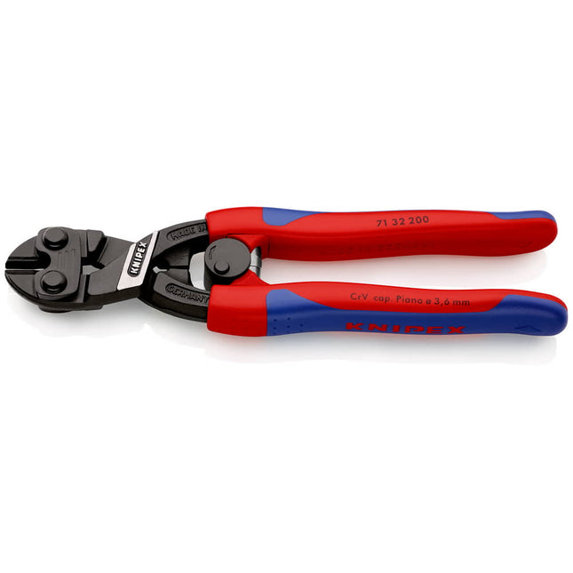 Cortapernos compacto KNIPEX CoBolt longitud 200 mm manguitos multicomponente ( 4000794609 )