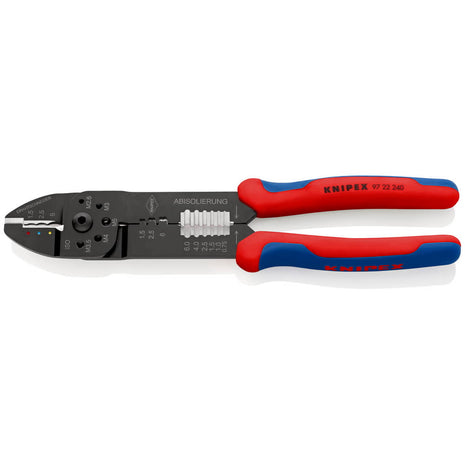 Alicates para engarzar KNIPEX longitud 240 mm (4000795070)