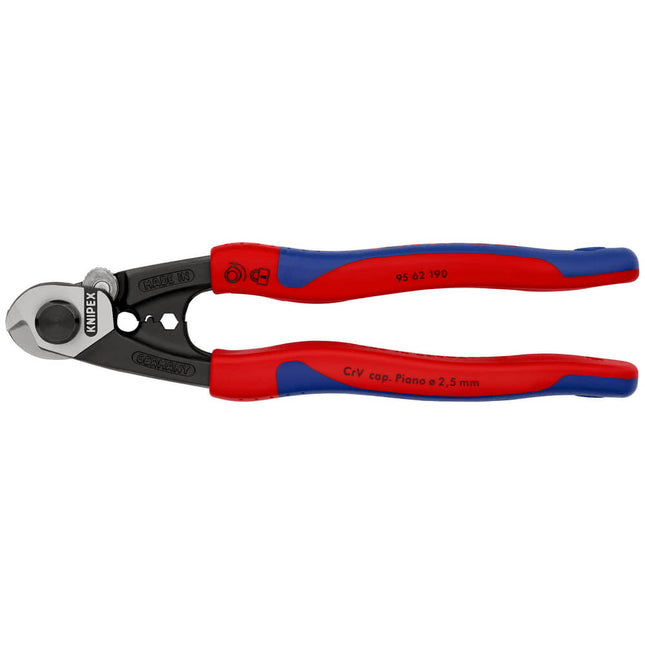 Cortador de cable KNIPEX longitud 190 mm ( 4000795068 )