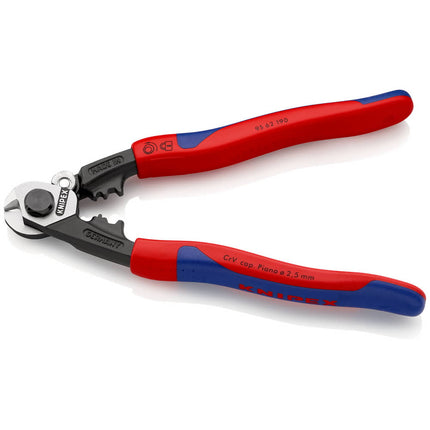 Obcinak do lin stalowych KNIPEX o długości 190 mm ( 4000795068 )