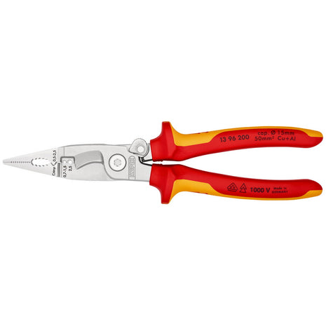 KNIPEX Electrical installation pliers length 200 mm VDE ( 4000811006 )