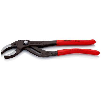 Pinze per sifoni/connettori KNIPEX lunghezza 250 mm luce 25 - 80 mm ( 4000795325 )