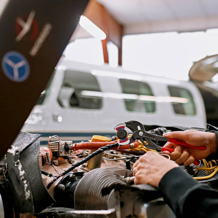 Alicates de sifón/conector KNIPEX Longitud 250 mm Anchura de sujeción 10 - 75 mm ( 4000795329 )