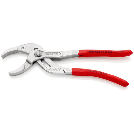Szczypce do syfonów/złączy KNIPEX długość 250 mm rozpiętość 25 - 80 mm ( 4000795327 )