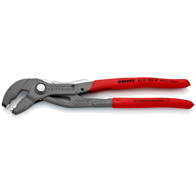 KNIPEX Spring band clamp pliers Overall length 250 mm Capacity max. 70 mm ( 4000795336 )