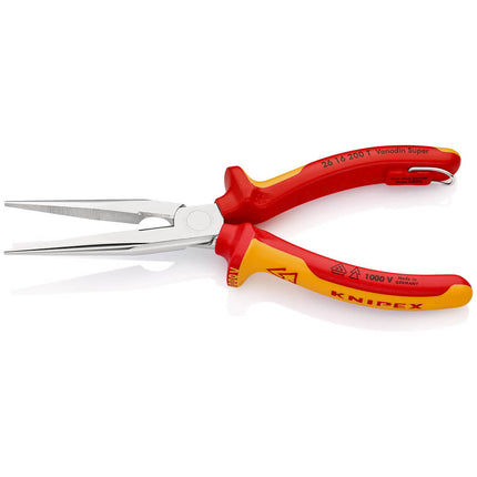 KNIPEX Pince à becs plats, ronds  longueur 200 mm ( 4000810298 )