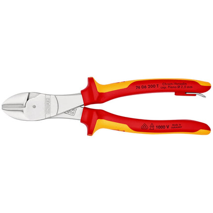 Szczypce tnące boczne KNIPEX o długości 200 mm ( 4000810326 )