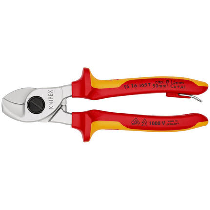 Nożyce do kabli KNIPEX długość 165 mm ( 8000272775 )