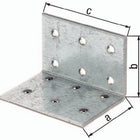 GAH piastra forata angolare ETA-8/165 40 x 40x60mm ( 3000200335 )