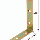 GAH Equerre de chaise longueur 30 x 30 mm largeur 14 mm épaisseur 1,75 mm ( 8001552192 )