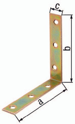 GAH chair angle length 40 x 40 mm width 15 mm thickness 1.75 mm ( 8001552193 )