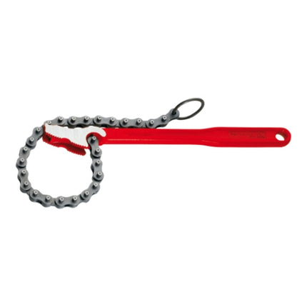 ROTHENBERGER chain pipe wrench 4″ R/L Overall length 300 mm Clamping width 115 mm ( 8000738860 )