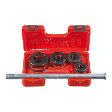 ROTHENBERGER cutting blade set SUPER CUT 1/2, 3/4, 1, 1 1/4 ″ ( 4000812801 )