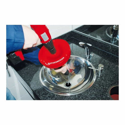 Rothenberger ROSPI 8 H E Plus Hand Rohrreinigungsgeraet Spirallaenge 7 5 m 72095  3 - toolbrothers