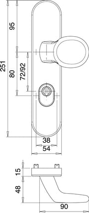 Set de protección EDI METIS 8722/0272 aluminio F1 (3000261296)
