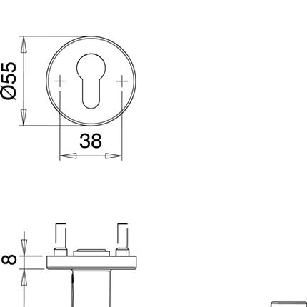 Set de protección EDI METIS 8722/0272 aluminio F1 (3000261296)