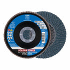 PFERD flap disc POLIFAN Z SG POWER STEELOX Ø 125 mm grain size 60 ( 4000842587 )
