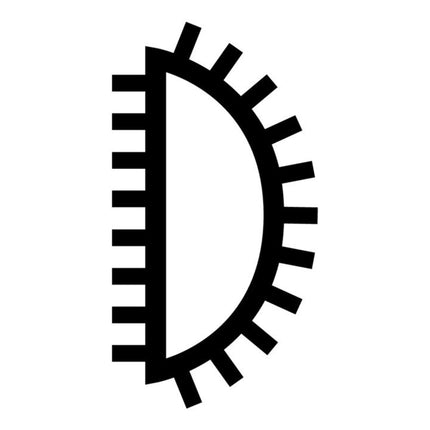 PFERD file per officina DIN 7261 lunghezza 250 mm sezione 25 x 7 mm ( 4000840378 )